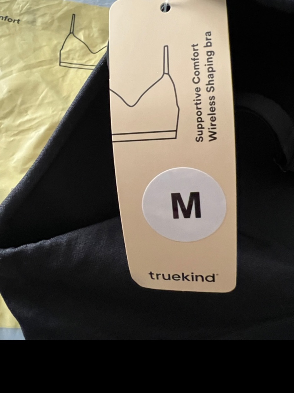 truekind supportive comfort wireless shaping bra - Picture 2 of 6